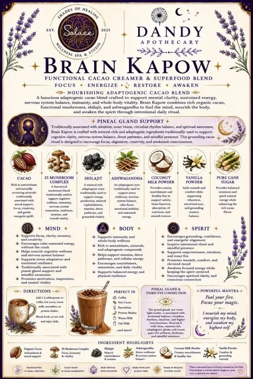 Brain Kapow Coffee Creamer