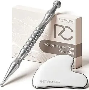 Acupressure Pen & Stainless Steel Gus Sha